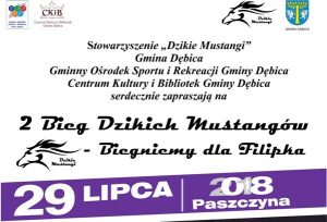 II Bieg Dzikich Mustangów @ Boisko Sportowe w Paszczynie