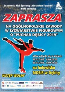 Ogólnopolskie Zawody w Łyżwiarstwie Figurowym o "Puchar Dębicy 2019" @ Lodowisko MOSIR